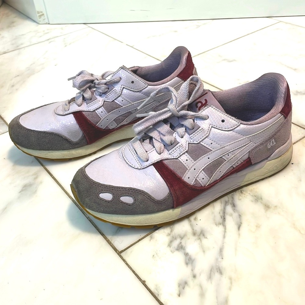 Asics Purple Sneakers Retro Style